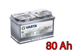 Baterie VARTA SILVER Dynamic AGM (START-STOP) 80 Ah / 580901 / F21