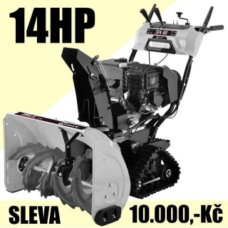 Sněhová fréza, elektrostart, vyhřívané rukojeti, SFK80 Lumag