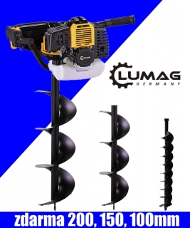 Půdní, zemní vrták, jamkovač EB 520G Lumag