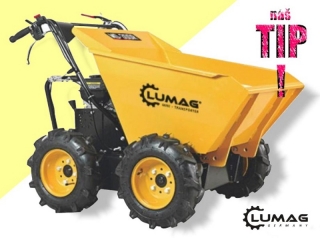 Minidumper MD 300 R, 4,1 kW, nosnost 300 kg, Lumag