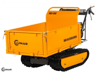 Minidumper pásový MD 500, 4,8 kW, nosnost 500 kg Lumag