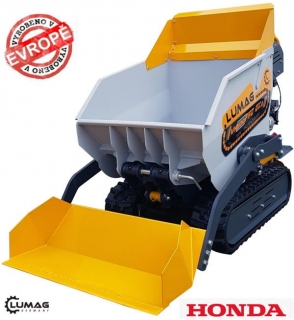 Profi minidumper VH 500 A PRO GX, 4,8 kW, nosnost 500 kg motor HONDA, Lumag