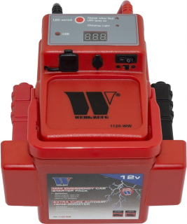 Mini nouzový startovací zdroj (booster) 12 V, WELZH