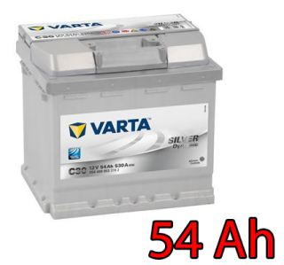 Baterie VARTA SILVER Dynamic 54 Ah , 554400 , C30