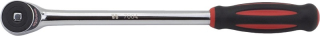 Ráčna 3/8" extra dlouhá 255 mm, 60 zubů, CrV, s přepínací páčkou a vyhazovákem, Welzh