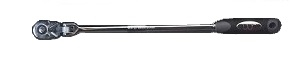 Ráčna 3/8", s výkyvnou hlavou, extra dlouhá 455 mm, 72 zubů, Welzh