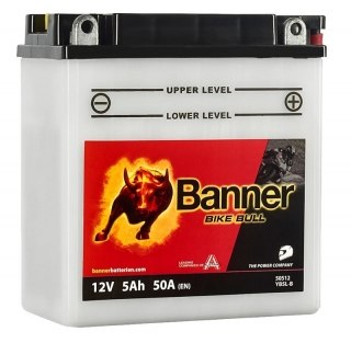 Baterie Banner BIKE BULL CLASSIC 12 Voltů 5 Ah / 505 12 / YB5L-B