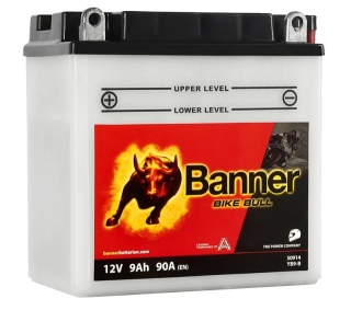 Baterie Banner BIKE BULL CLASSIC 12 Voltů 9 Ah / 509 14 / YB9-B
