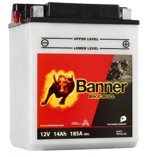 Baterie Banner BIKE BULL CLASSIC 12 Voltů 14 Ah / 514 11 / YB14L-A2