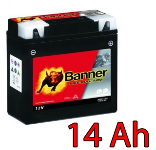Baterie Banner BULL AGM 14 Ah / 514 22 / YTX16-BS