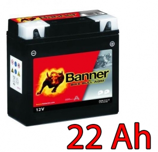 Baterie Banner BULL AGM 22 Ah / 522 14 / YTX50L-BS