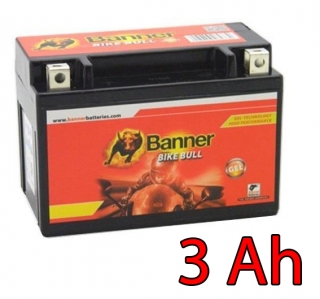 Baterie Banner BULL GEL 3 Ah / GEL 503 01 / GTR4A-5 (YTR4A-BS)