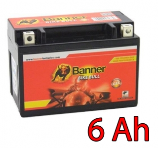 Baterie Banner BULL GEL 6 Ah / GEL 506 21 / GT7-3,(YTX5L-BS)