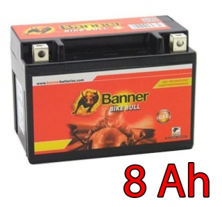 Baterie Banner BULL GEL 8 Ah / GEL 508 01 / GT9B-4 (YT9B-BS)