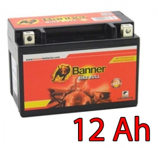 Baterie Banner BULL GEL 12 Ah / GEL 512 21 / GTZ14B-4 (YT14B-BS)