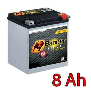 Baterie Banner BULL AGM PROFESIONAL 8 Ah / AGM PRO 509 01