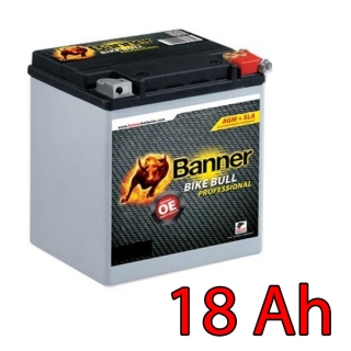 Baterie Banner BULL AGM PROFESIONAL 18 Ah / AGM PRO ETX 20L, 52001