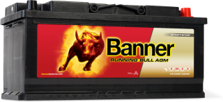 Autobaterie Banner Running Bull AGM 605 01, 105Ah, 12V