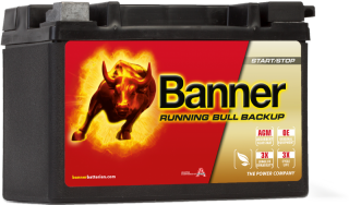 Autobaterie Banner Running Bull BACKUP 509 00, 9 Ah, 12 V