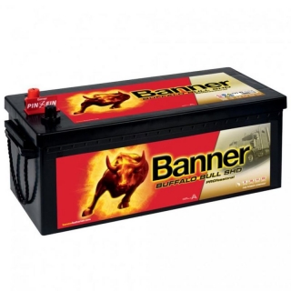Autobaterie Banner Buffalo Bull SHD PROfessional 725 03, 225Ah, 12V (72503), technologie Ca/Ca