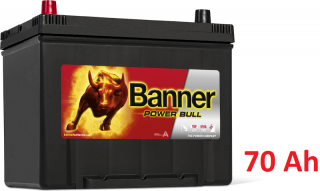 Autobaterie Banner Power Bull P70 24, 70 Ah, 12 V ASIA