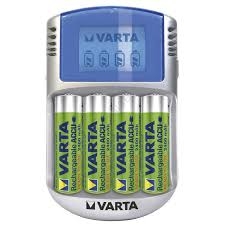 VARTA nabíječka LCD Charger + 4x AA 2600 mAh, 57070
