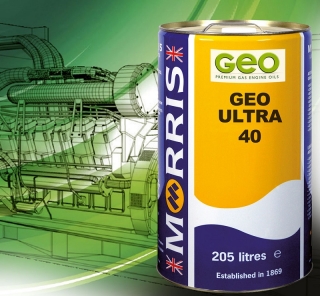 Morris Geo Ultra 40 - motorový olej pro plynové generátory, 205l