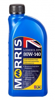 Morris Lodexol XFS 80W-140 , GL5+ , vysoce výkonný olej pro převodovku a LSD diferenciál , 1 l