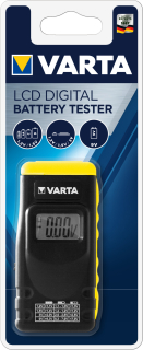 LCD digitální tester baterií VARTA