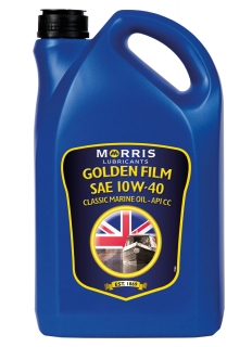 Morris Golden Film 10W-40 Classic Marine - olej pro lodní motory, 5l