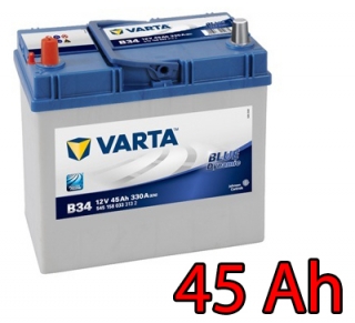 Baterie VARTA BLUE Dynamic 45 Ah / 545158 / B34
