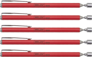 Magnet teleskopický, nosnost až 680 g, délka 610 mm, sada 5 ks, Welzh