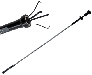 Pružná pinzeta , prodloužená elastická ruka , s LED osvětlením a magnetem, uchopovací prodloužený nástroj , Welzh