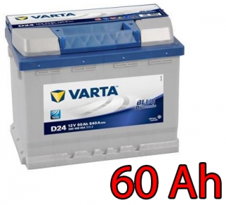 Baterie VARTA BLUE Dynamic 60 Ah / 560408 / D24