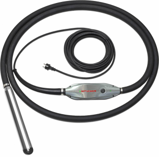 Vysokofrekvenční ponorný vibrátor se zabudovaným elektronickým měničem, hlavice 38 mm iSPYDER 38 ENAR