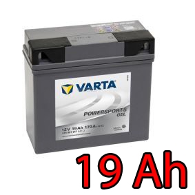 Motobaterie VARTA POWERSPORTS GEL 19 Ah , 12 V , 519901