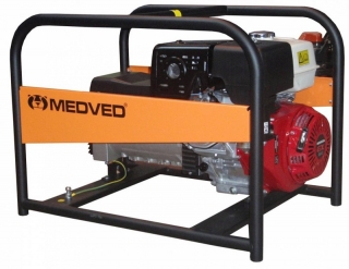 Profesionální jednofázová elektrocentrála Arctos 9000 H s výkonem 8 kVA , MEDVED