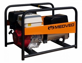 Profesionální třífázová elektrocentrála Grizzli 7000 H s výkonem 7 kVA , MEDVED