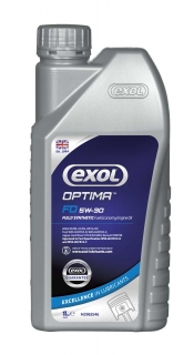 Motorový olej Exol OPTIMA FD 5W-30 plně syntetický olej pro vozy Ford , 1 l