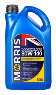 Morris Lodexol XFS 80W-140 , GL5+ , vysoce výkonný olej pro převodovku a LSD diferenciál , 5 l