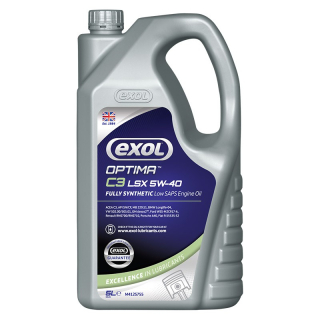 Motorový olej Exol OPTIMA C3 LSX 5W-40 plně syntetický motorový olej pro PD motory (pump diesel), 5 l