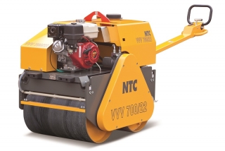 Vedený vibrační válec, naftový motor HATZ, 22 kN, 900 kg VVV 700/22 HE NTC - elektrický start