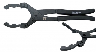 Flexibilní kleště na olejové filtry automobilů, univerzální, rozsah 57 - 120 mm, Welzh