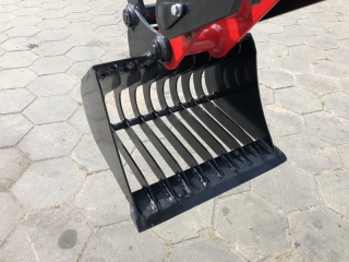 Prolamovaná , třídící lžíce , 40 cm šíře , pro bagry SPRINGERMAX a SPRINGERMAX-E , Elgo Plus