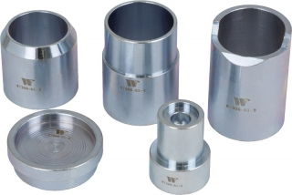 Adaptéry pro univerzální lis 67306-WW pro Mercedes Sprinter, VW Crafter a LT, Welzh