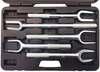 Vyrážeč kulových čepů, rozsah 20 - 42 mm, sada 5 kusů, Welzh