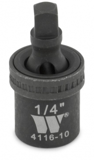 Hlavice nástrčná výkyvná 1/4", pro rázové utahováky, Welzh