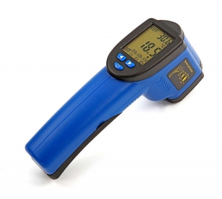 Infračervený měřič teploty , digitální , bezkontaktní teploměr , detektor úniku tepla , -40°C až 220°C