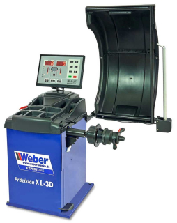 Vyvažovačka pneumatik XL 3D, pro auta a dodávky, Weber