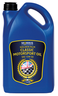 Morris Golden Film 15W-50 Classic Motorsport Oil, 5l